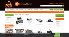 Desktop Screenshot of batterystreet.be